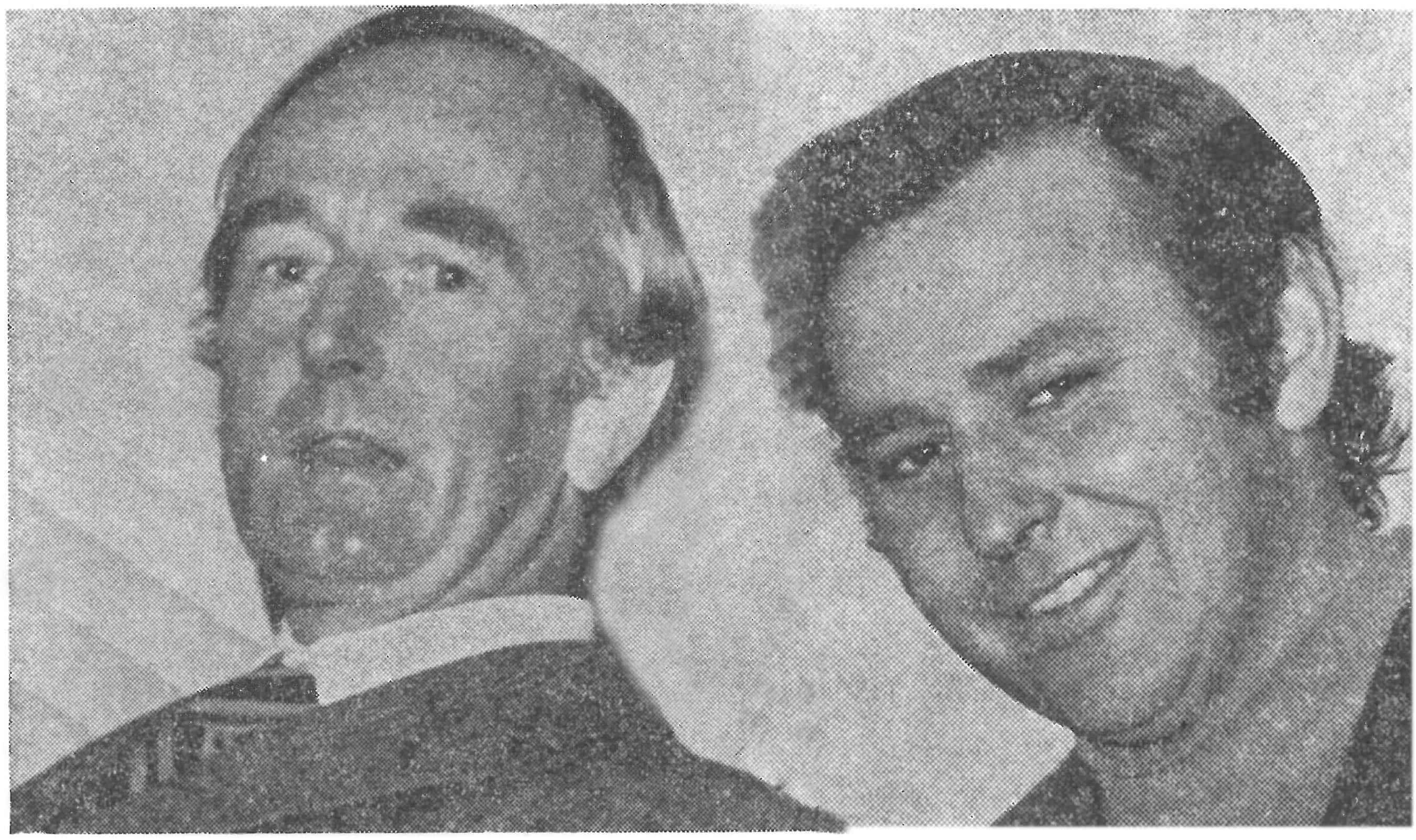 Dr James Alexander and Jack Squire